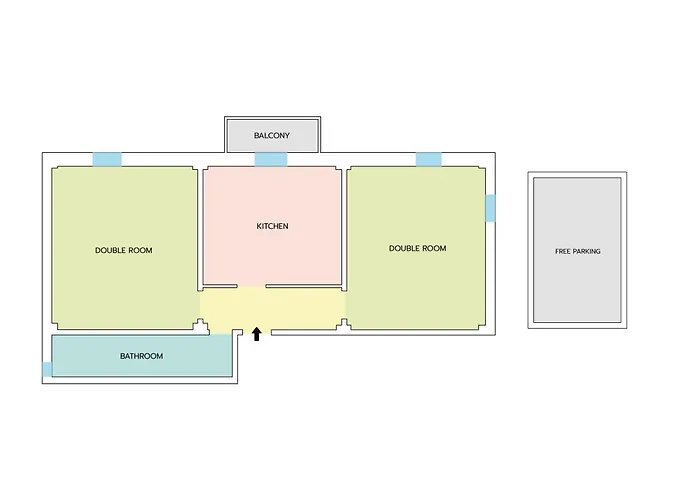 Lägenhet New Pisano House - Free Parking, Bologna